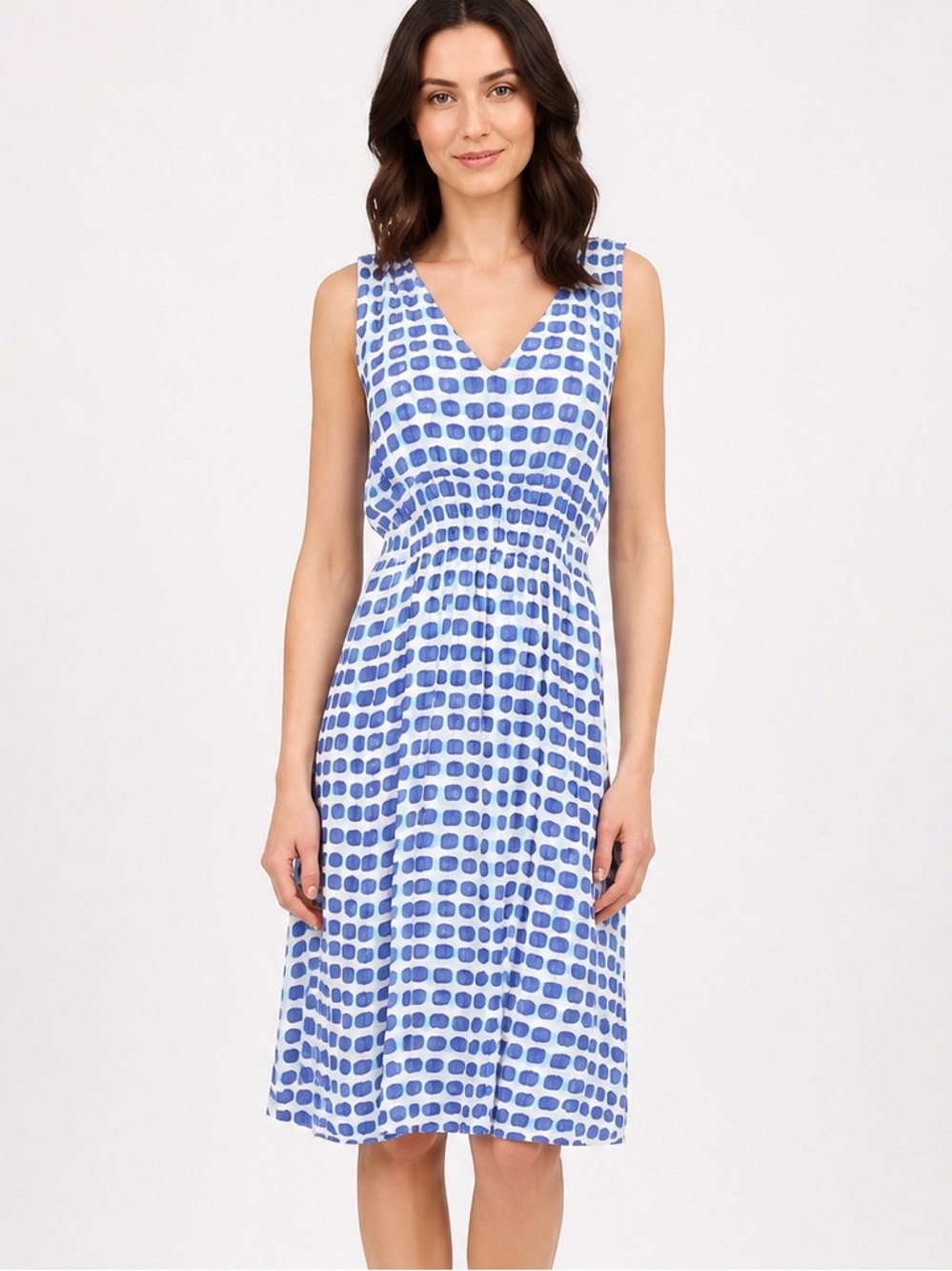 Kate Spade New York Island Stamp Tie Back Dress Size small